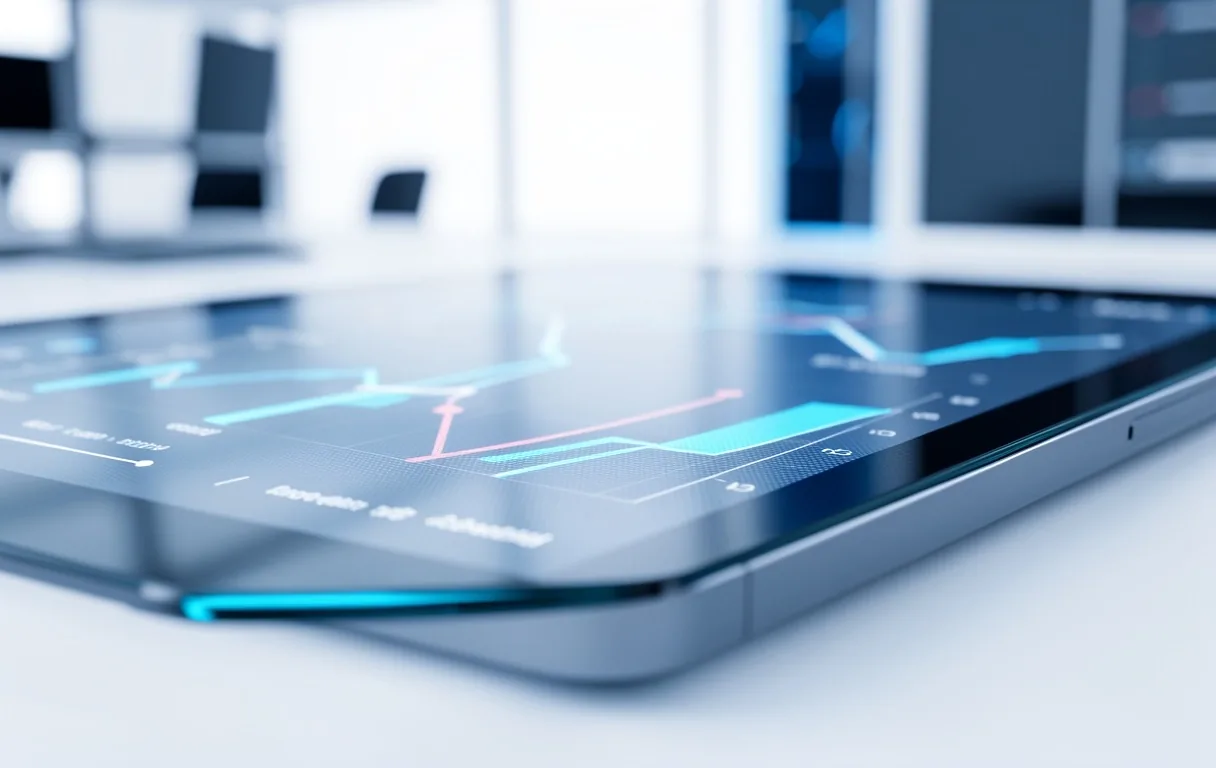 Technical interface texture